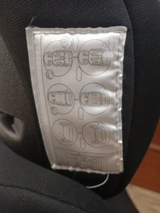 Silla coche niño SIN isofix