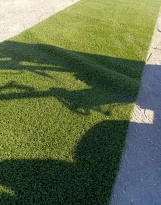 Césped artificial reciclado