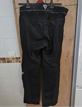 Chaqueta y pantalon moto Negra y Gris Talla XL.