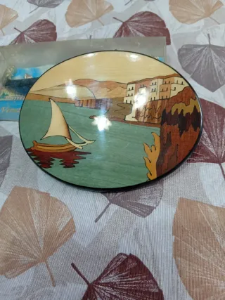 Quadretto vintage Sorrento e Gondola