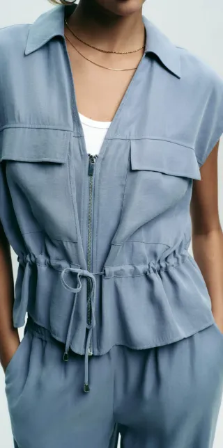 Conjunto Chaleco y Pantalón Zara