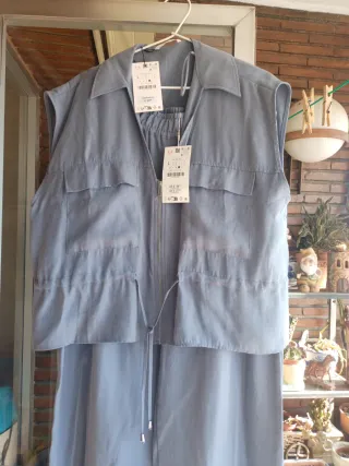 Conjunto Chaleco y Pantalón Zara