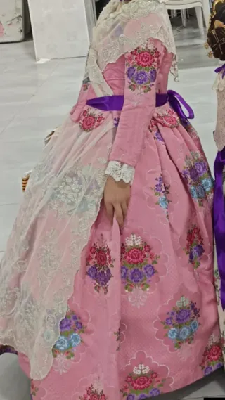Manteletas Falleras Niña