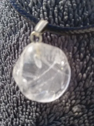 Collar Cuarzo de Montaña con Cordón