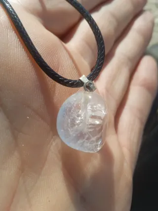 Collar Cuarzo de Montaña con Cordón