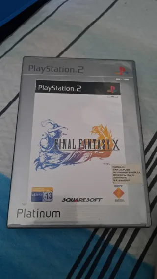 Videojuego ps2 final fantasy X