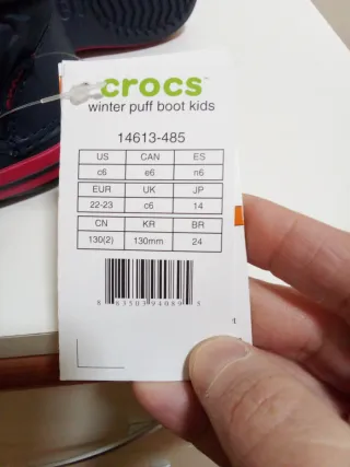 Stivaletti Crocs Bambino Taglia 22/23