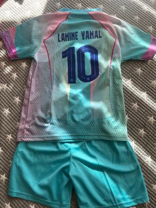Conjunto Fútbol Infantil Lamine Yamal