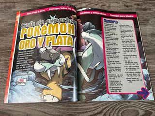 Guía Nintendo Pokemon Edición Oro y Plata