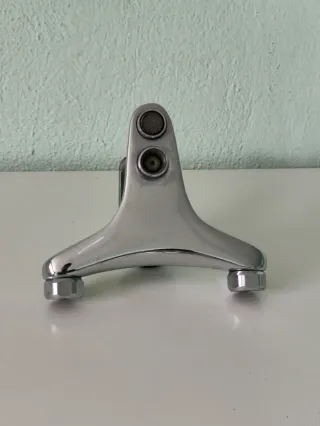 Grifo Roca Bañera Ducha Plata