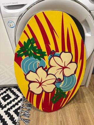 Tabla de surf de madera