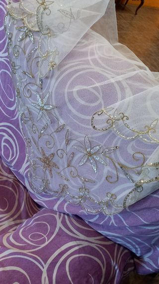 Manteleta Fallera bordada