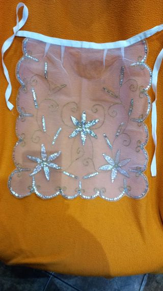 Manteleta Fallera bordada