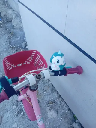 Bicicleta infantil 14 rosa DECATHLON