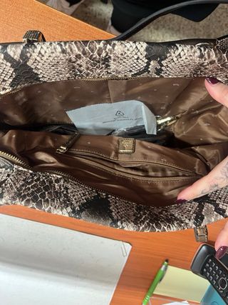 Borsa Carpisa effetto pitone