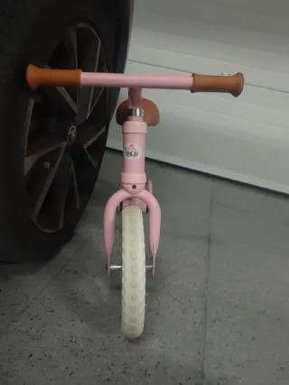 Bicicleta infantil rosa