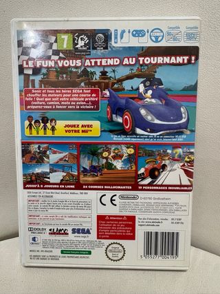 Sonic & Sega All-Stars Racing Wii