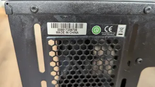 CASE de estación de trabajo o Gaming PC.