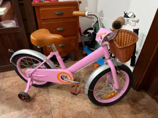 Bicicleta Infantil STIICH 16 Pollici Rosa