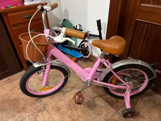 Bicicleta Infantil STIICH 16 Pollici Rosa