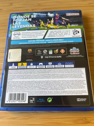 PES 2018 PS4 Edición Premium