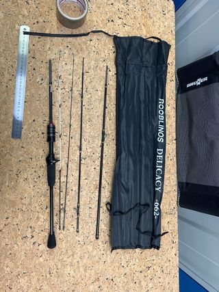 Caña de pescar Delicacy 662 Carbono