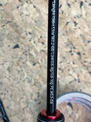 Caña de pescar Delicacy 662 Carbono