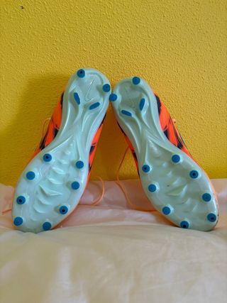 Botas de fútbol Nike Air Zoom Naranja Talla 40.5