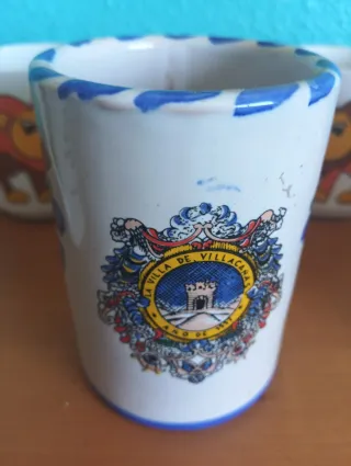 Lote 7 tazas cerámica