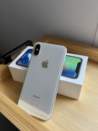 iPhone X color Plata