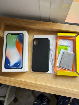 iPhone X color Plata