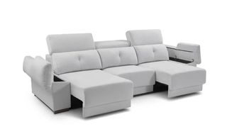 Sofá Leonor 3 plazas deslizante.