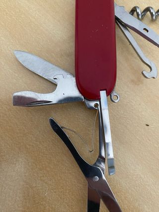 Navaja multifuncion Victorinox climber roja