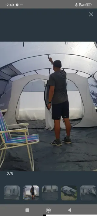 Tienda de campaña(gan cayon )grande para 6 persona