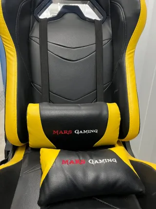 Silla Gaming Mars Gaming MGC3 Negra/Amarilla