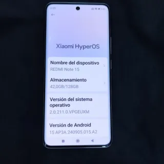 Xiaomi Redmi Note 15 Verde 6GB RAM+128GB ROM