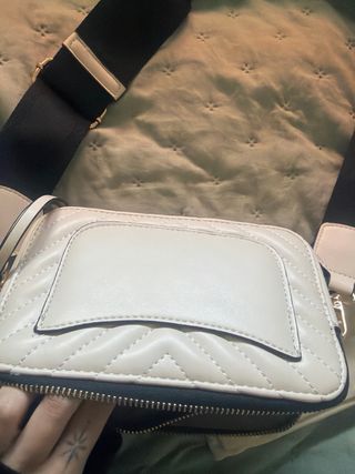 Bandolera Beige BIMBA Y LOLA Nueva