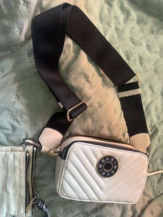 Bandolera Beige BIMBA Y LOLA Nueva