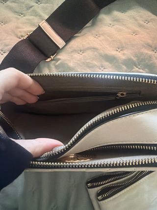 Bandolera Beige BIMBA Y LOLA Nueva