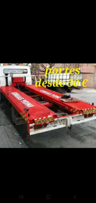 Servicio de grúa portacoches
