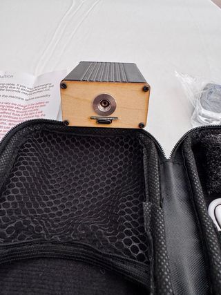 Máquina de humo pequeña con accesorios