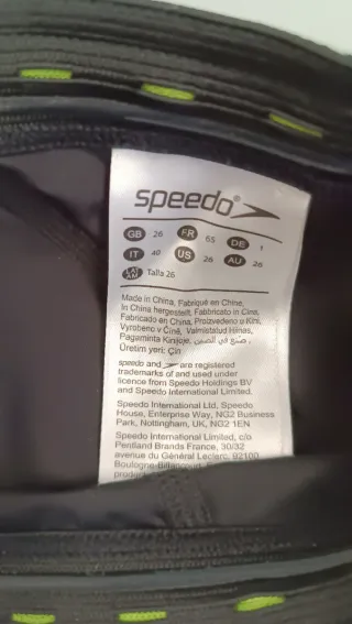 Bañador Speedo Negro B3Y9783