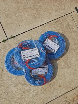 Filo elettrico 1.5mm blu
