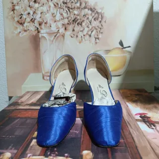 Zapatos de fiesta Di D'Madrid azul