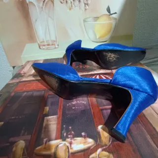 Zapatos de fiesta Di D'Madrid azul