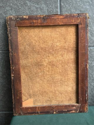 Cuadro antiguo pareja