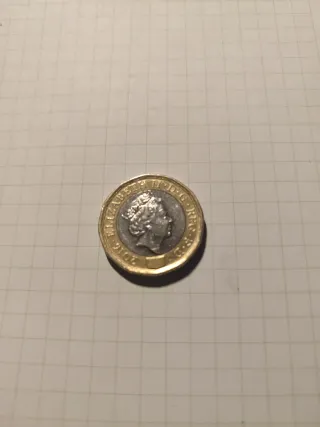 Moneda 1 Libra Reino Unido 2016