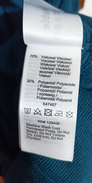 Abito svasato a maglia