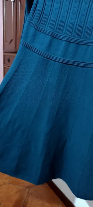 Abito svasato a maglia