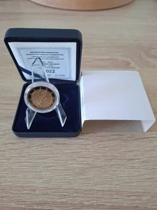 2€ Grecia 2022 Erasmus Certificado Autenticidad